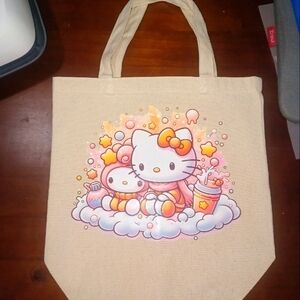 *sold*Hello Kitty Kids Tote Bag - Cream